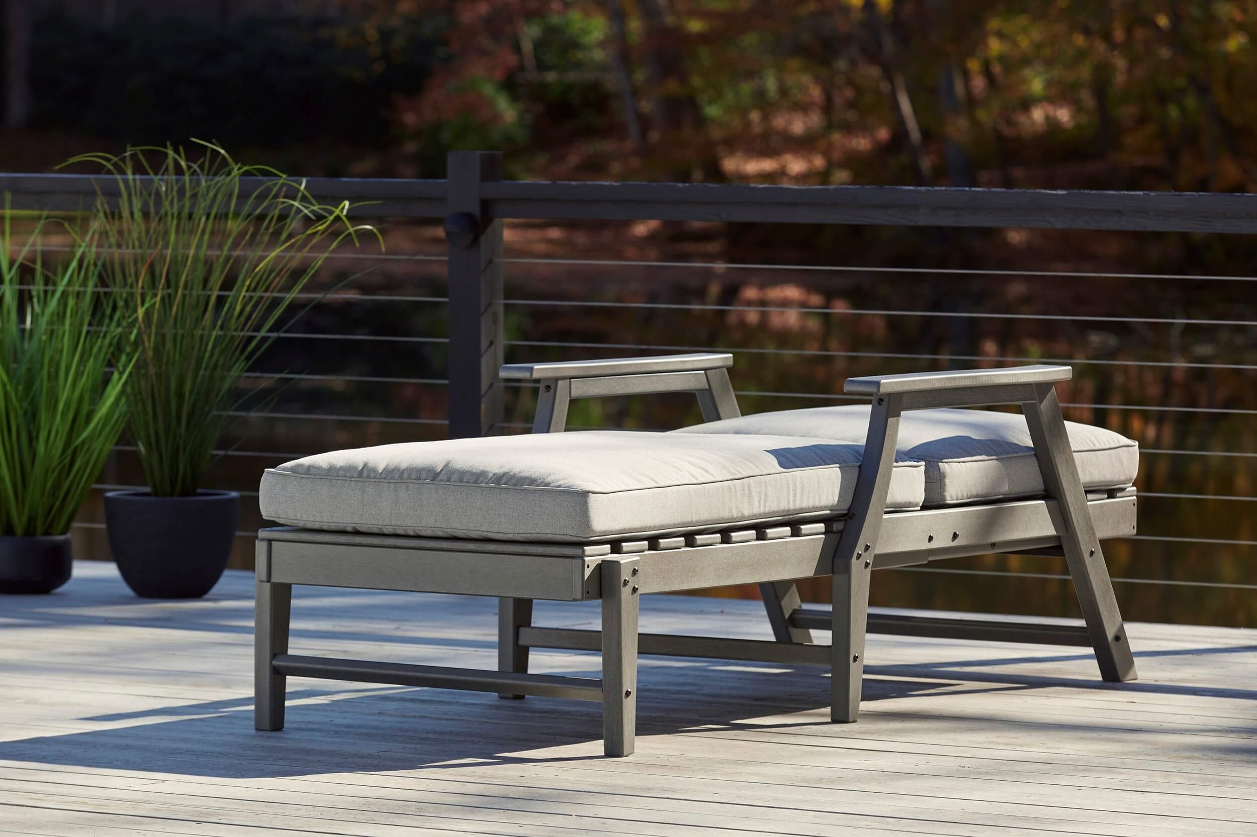 Visola Outdoor Nuvella Fabric/High-Density Polyethylene Patio Seating Set