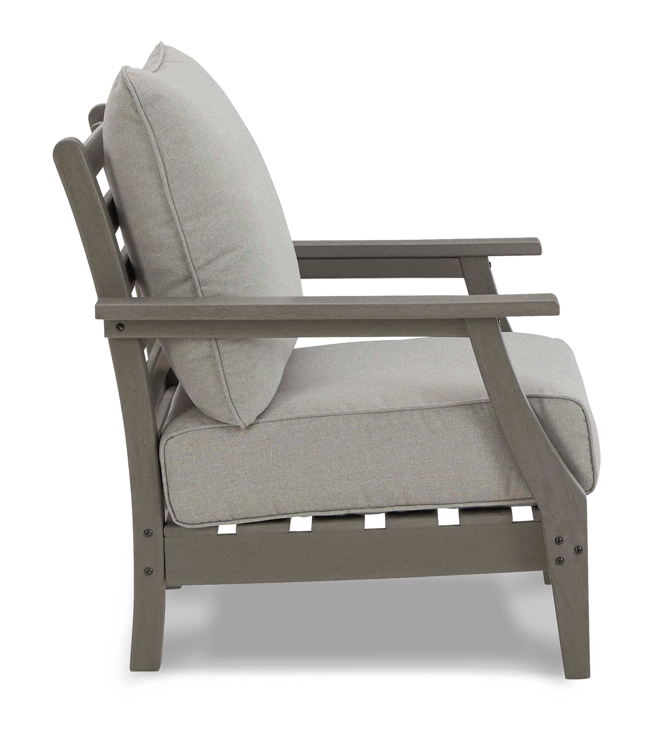 Visola Outdoor Nuvella Fabric/High-Density Polyethylene Patio Seating Set