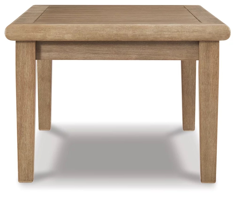 Ashley SM Gerianne Wood Outdoor Coffee Table Set