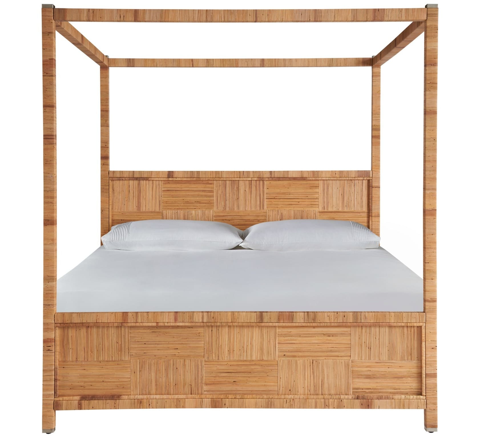 Queen Size Canopy Bed with Headboard