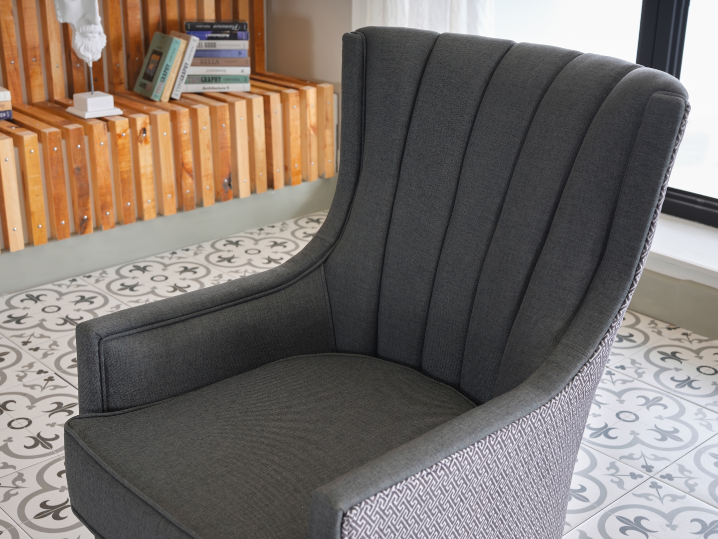 Palmer Fabric Accent Armchair