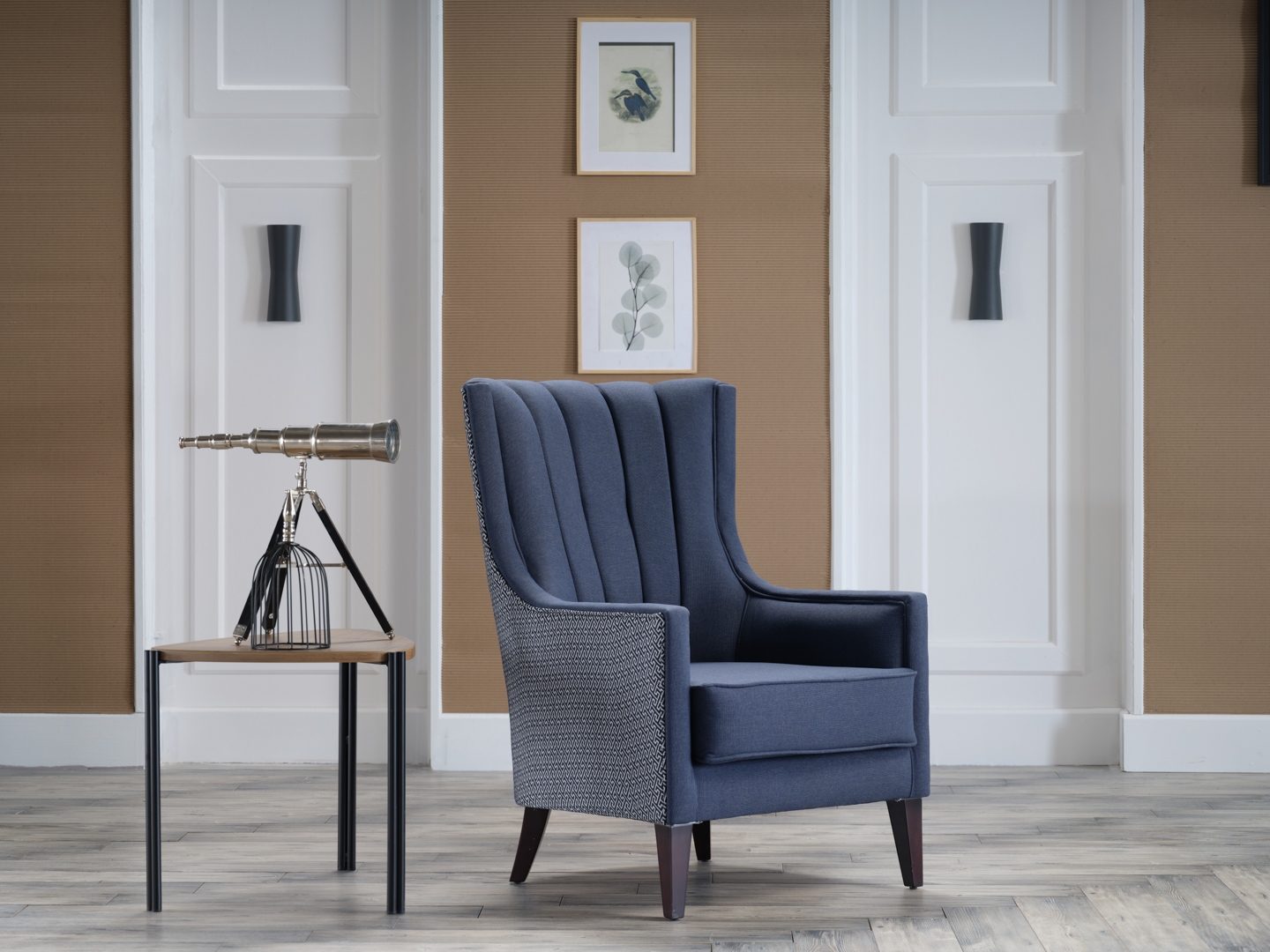 Palmer Fabric Accent Armchair