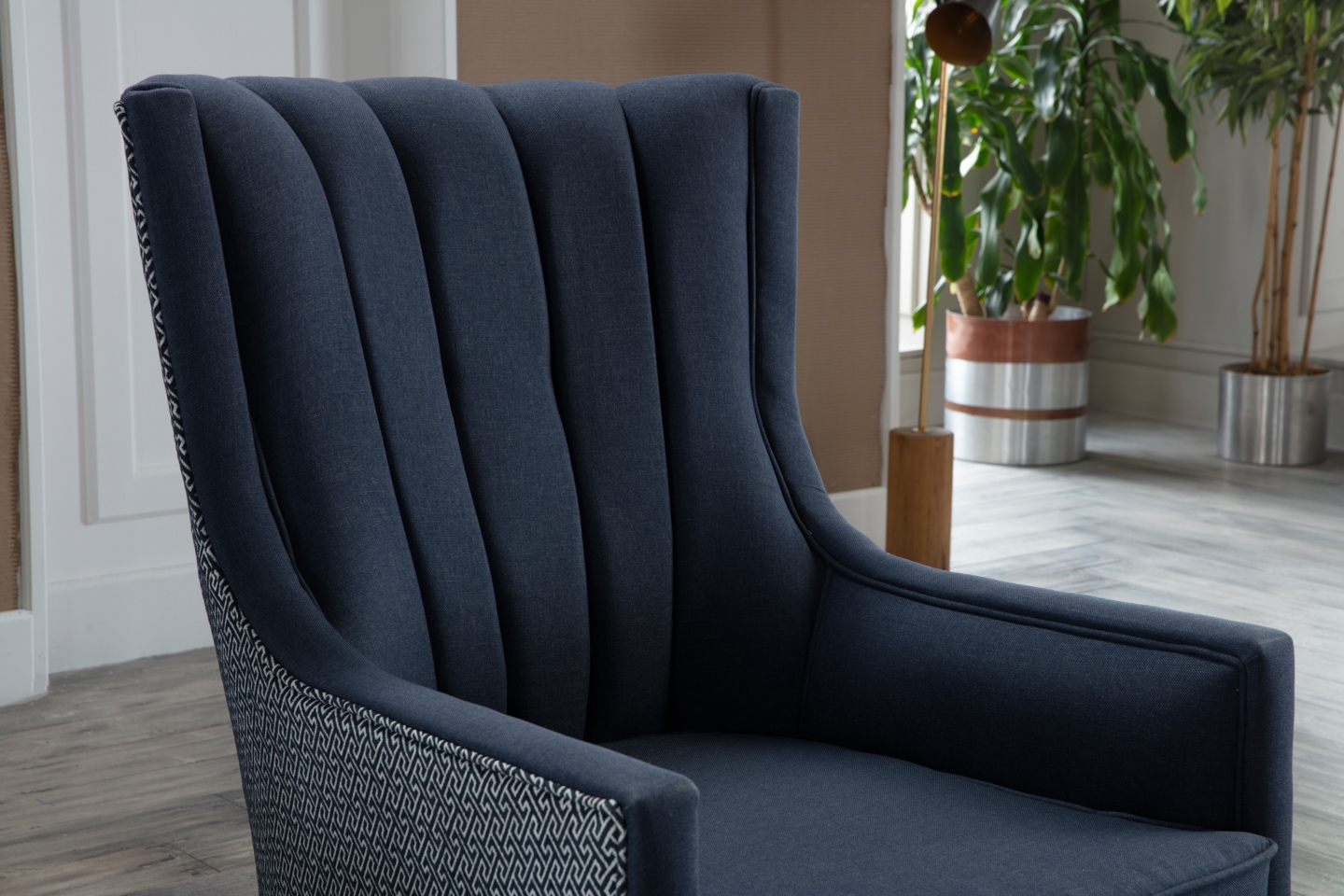 Palmer Fabric Accent Armchair