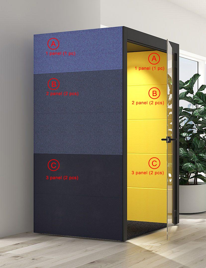 NARBUTAS Silent Room S Small Soundproof