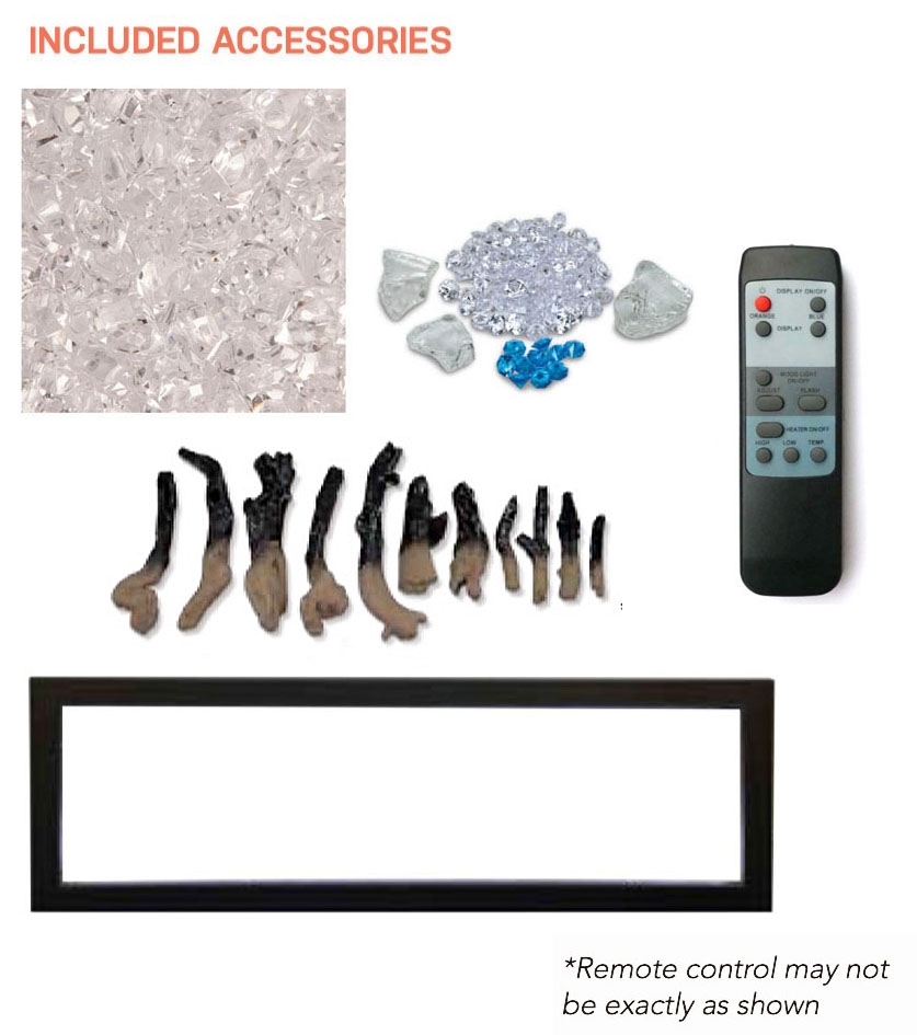 Panorama DEEP 50" Glass Electric Fireplace