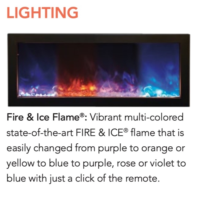 Panorama Extra Slim 30" Glass Electric Fireplace