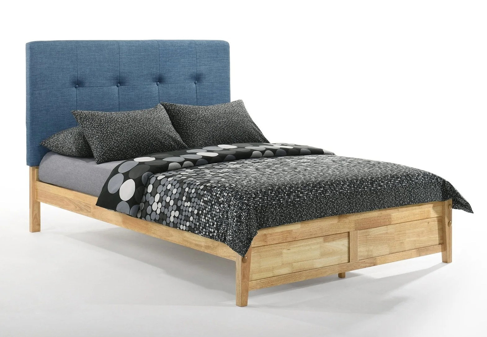Spices Paprika Fabric/Wood K-Series High/Low Platform Bed