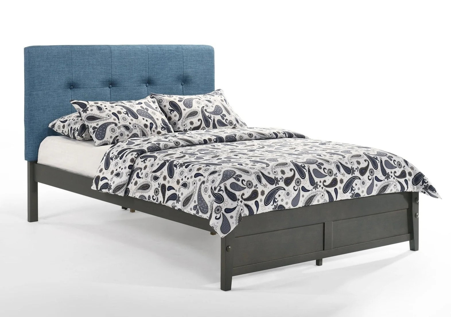 Spices Paprika Fabric/Wood K-Series High/Low Platform Bed