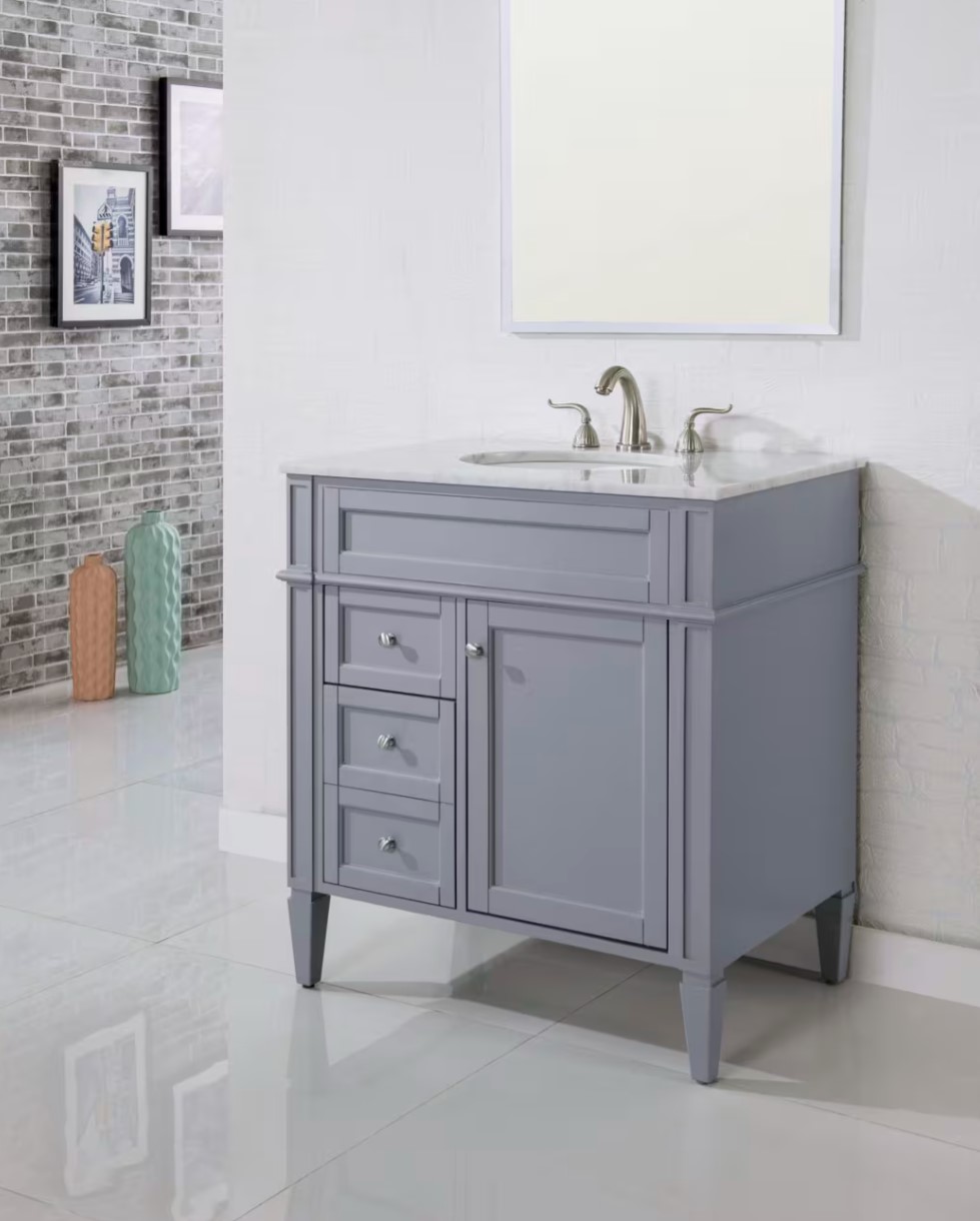 Park Ave 32" Single Bathroom Vanity Set