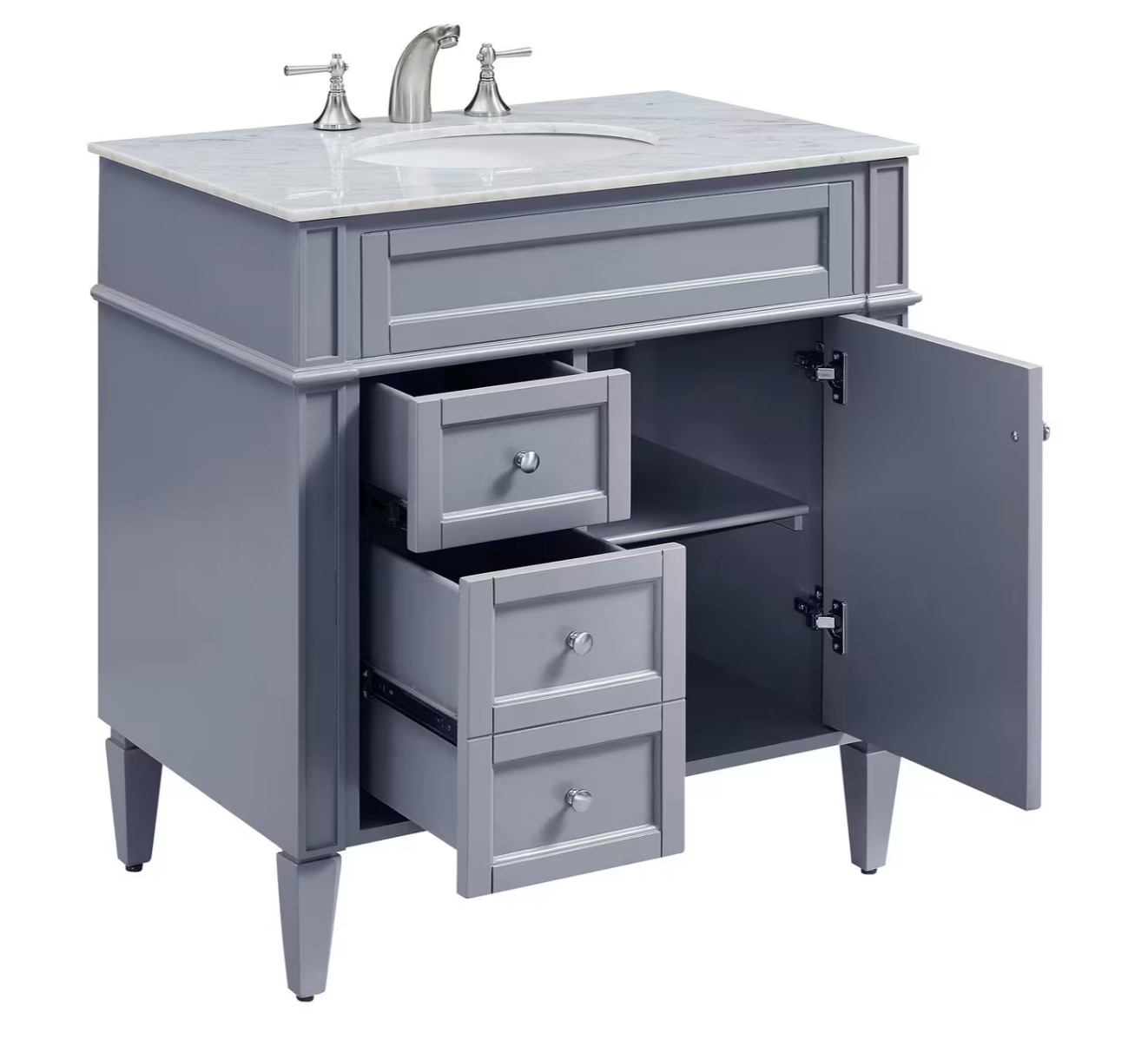 Park Ave 32" Single Bathroom Vanity Set
