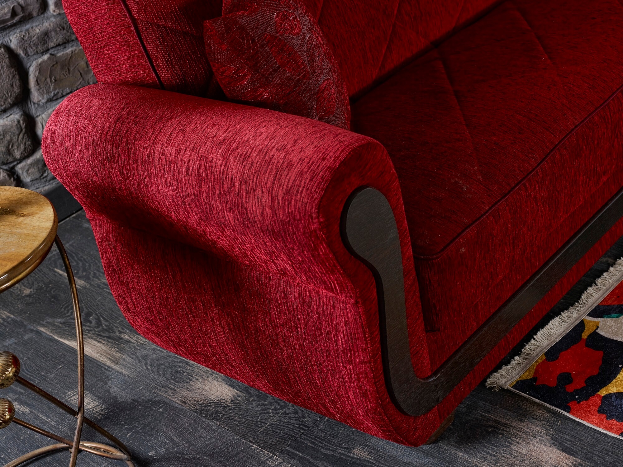 Park Ave Fabric Storage Living Room Set