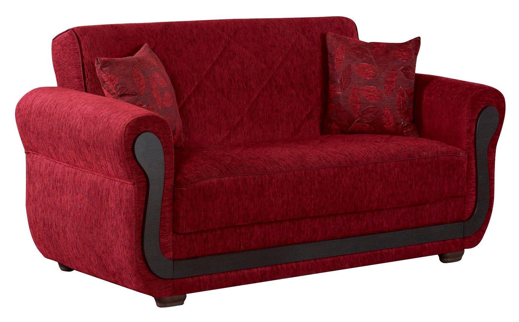 Park Ave Fabric Storage Loveseat