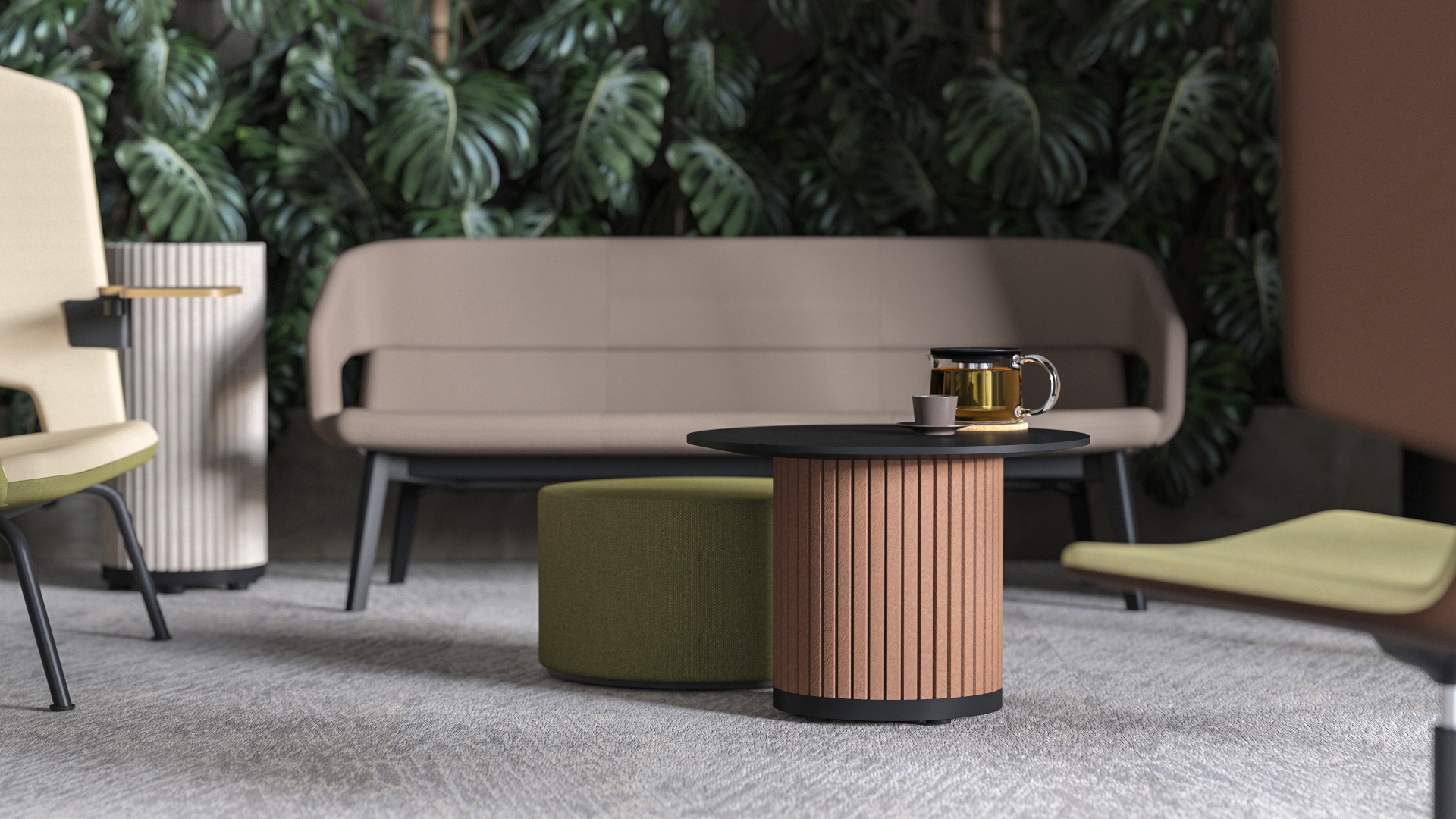 Parthos Round Coffee Table
