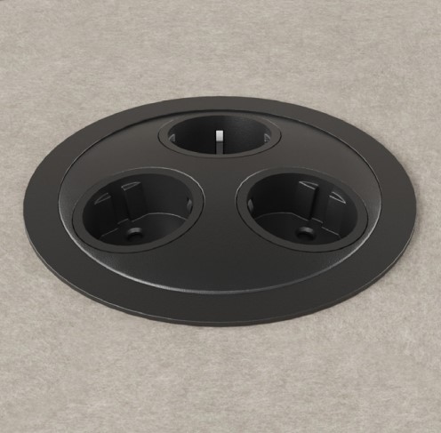 Parthos Acoustic Column w/Power Socket Unit (3 x AC Power Sockets)