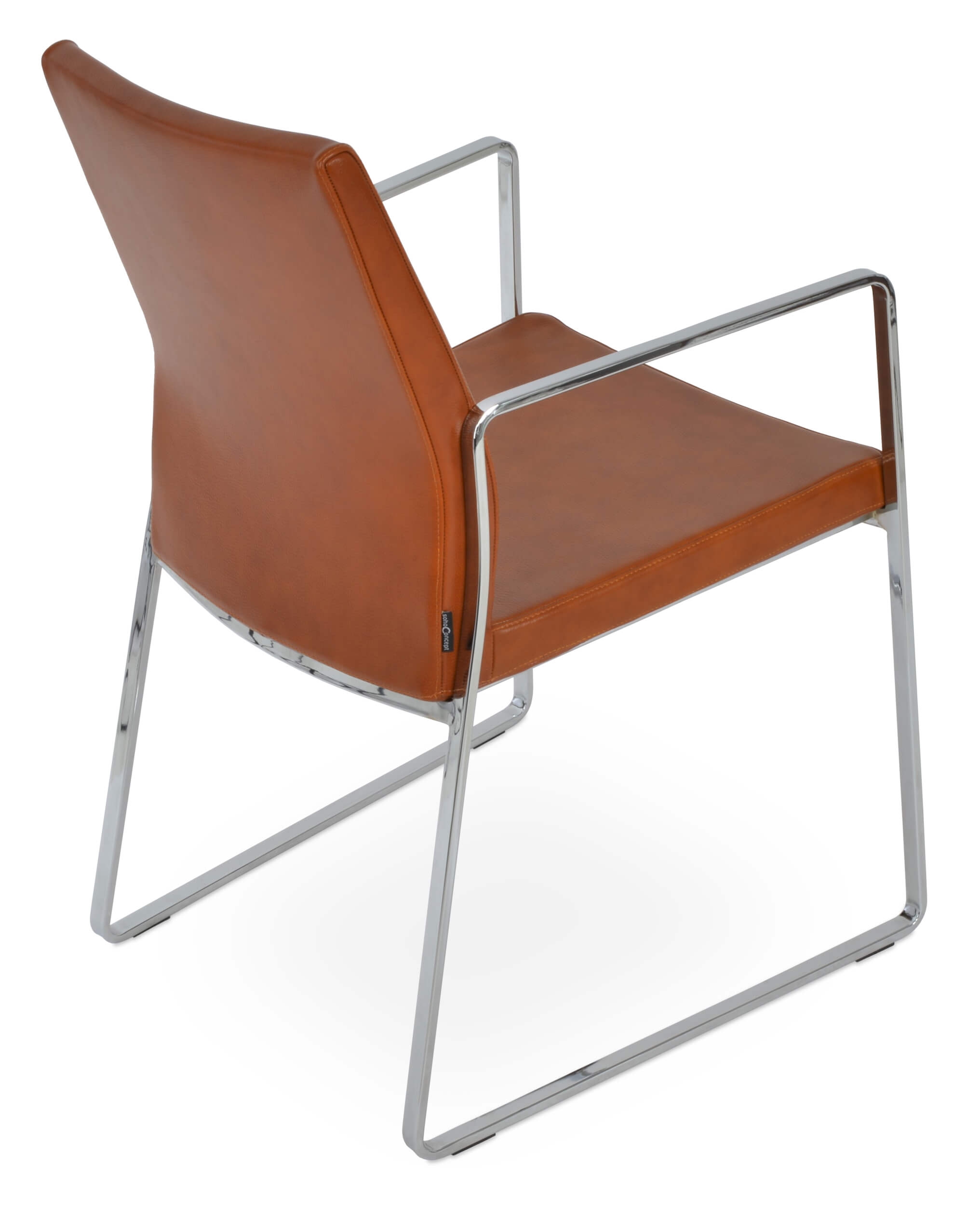 Pasha Sled Dining Armchair