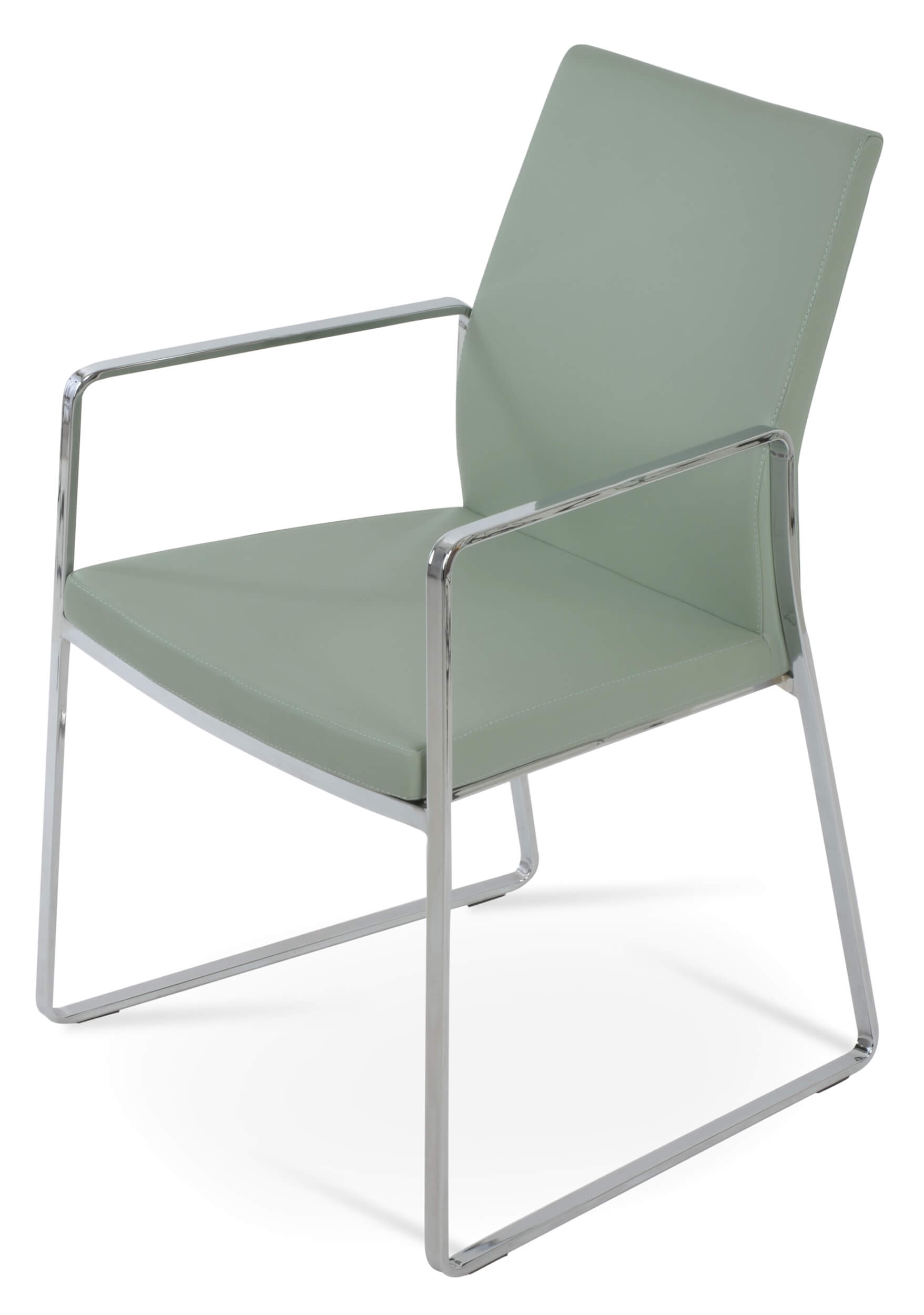 Pasha Sled Dining Armchair