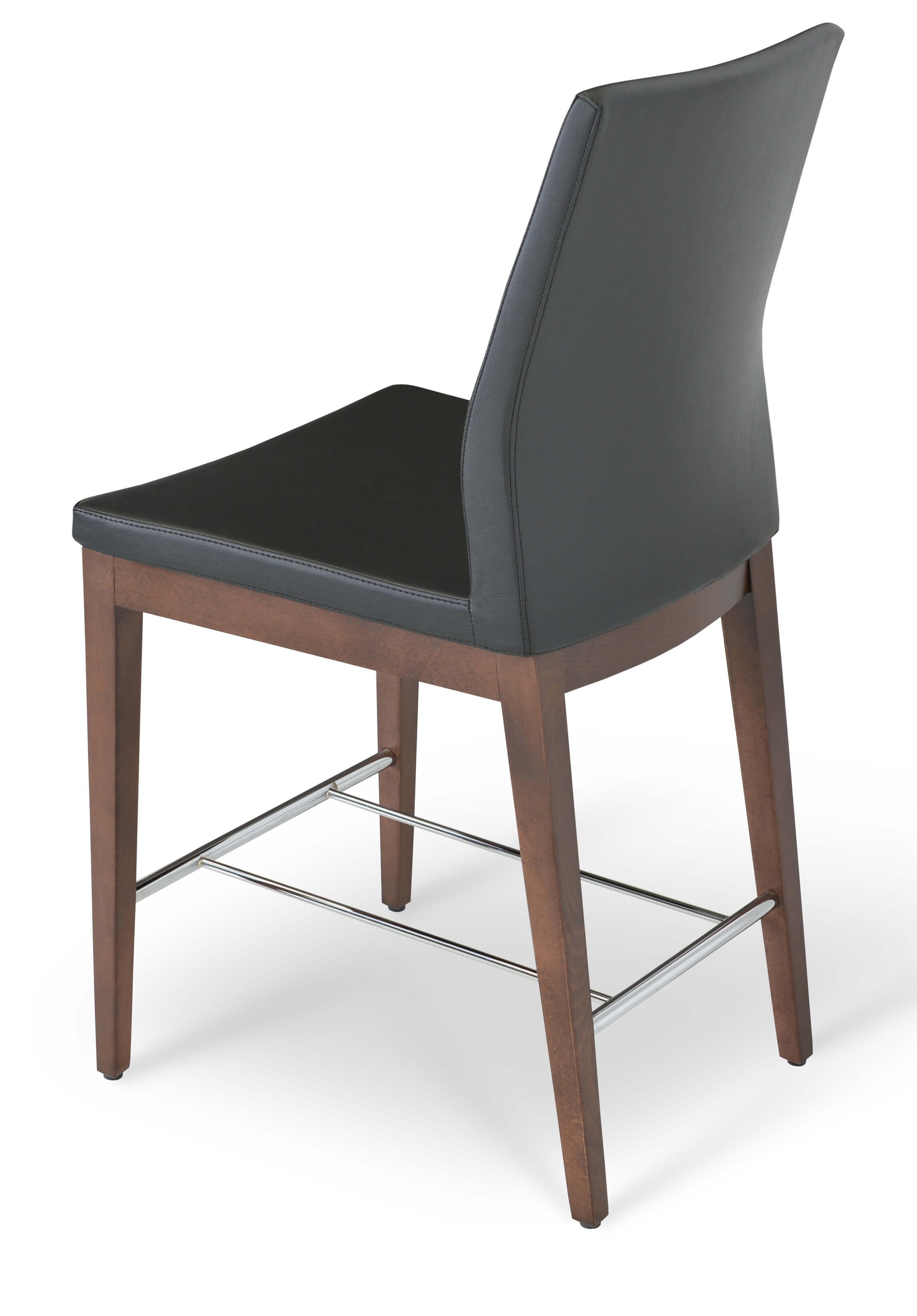 Pasha Wood Counter Stool