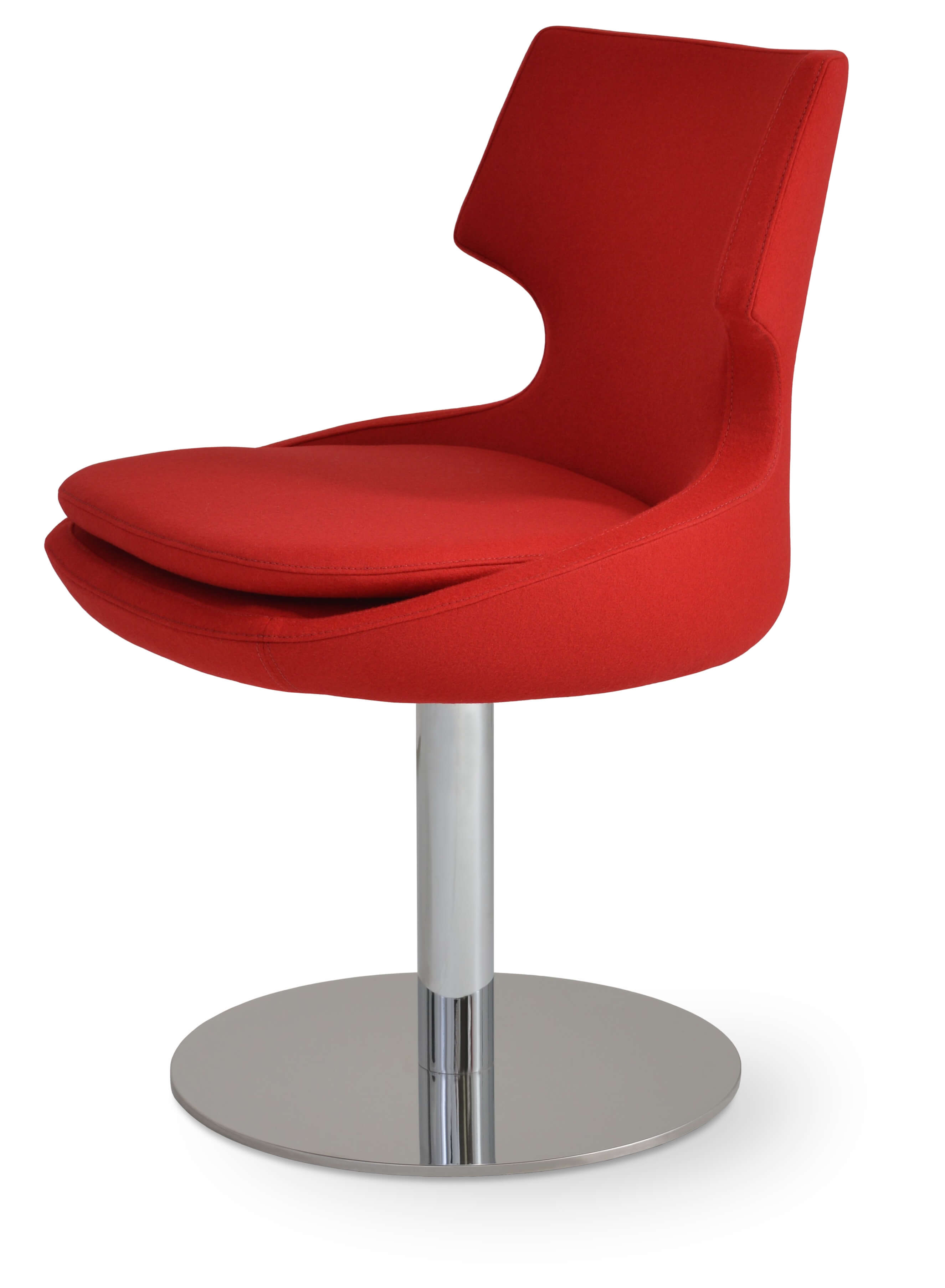 Patara Round Swivel Dining Chair