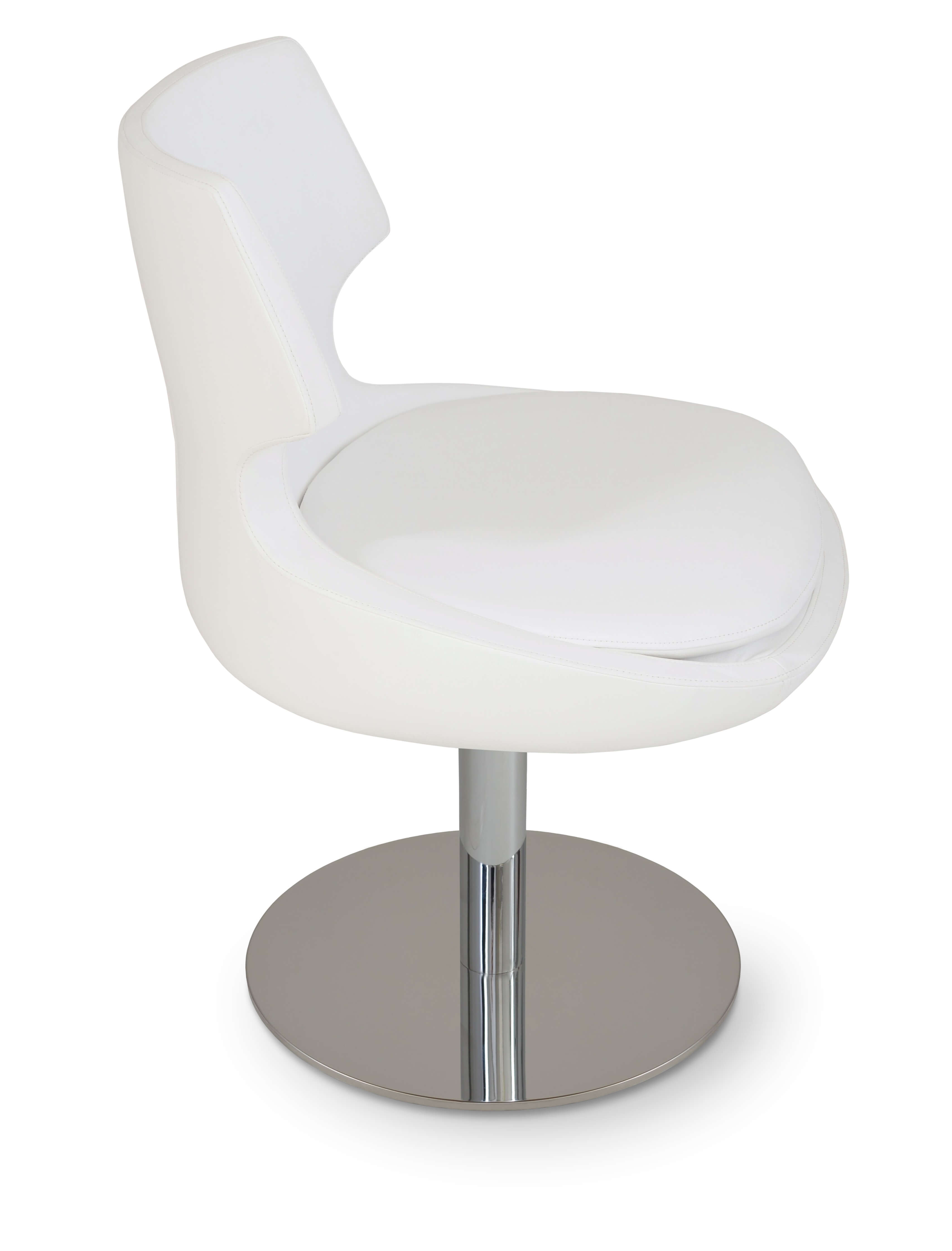 Patara Round Swivel Dining Chair