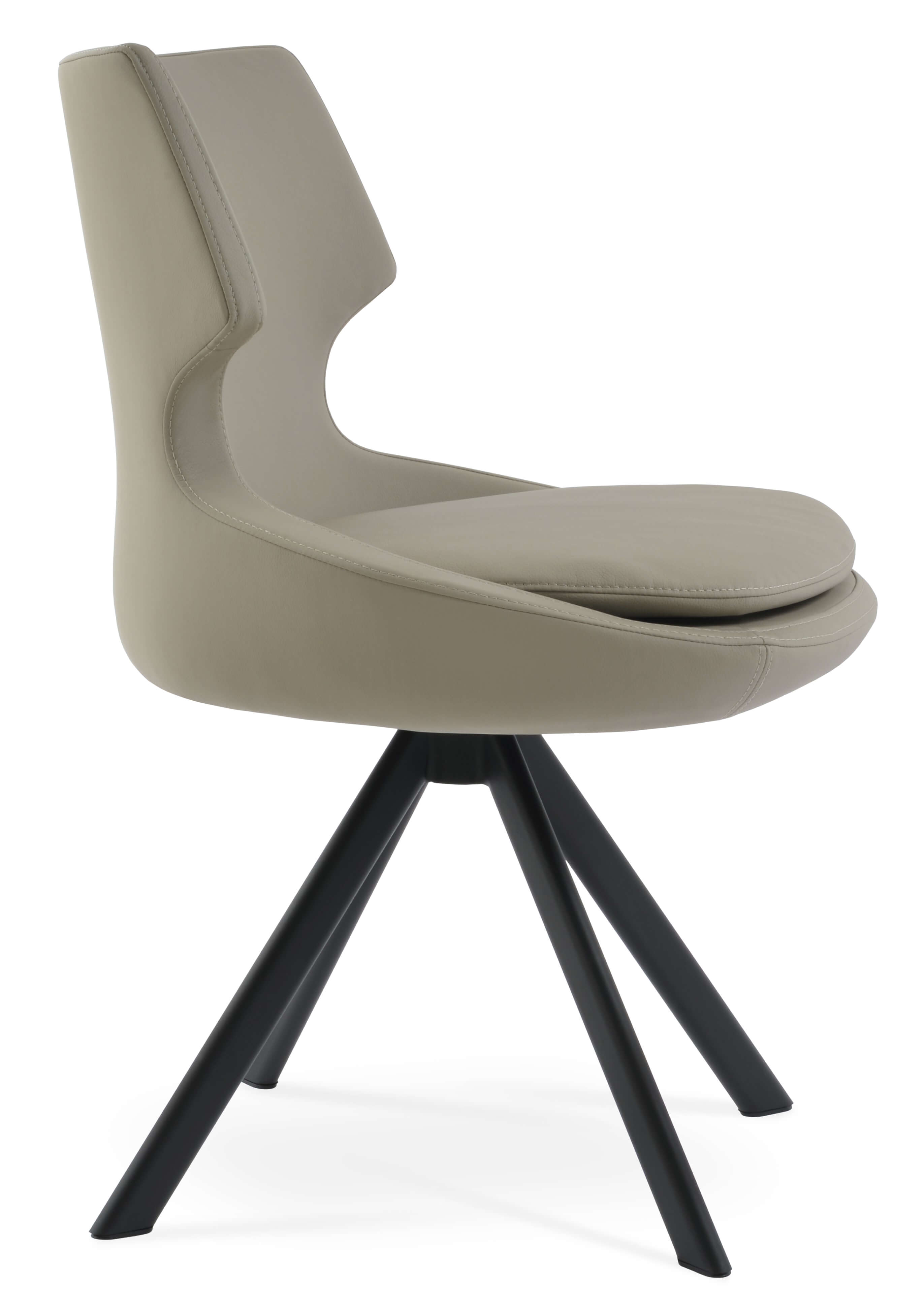 Patara Sword Swivel Dining Chair