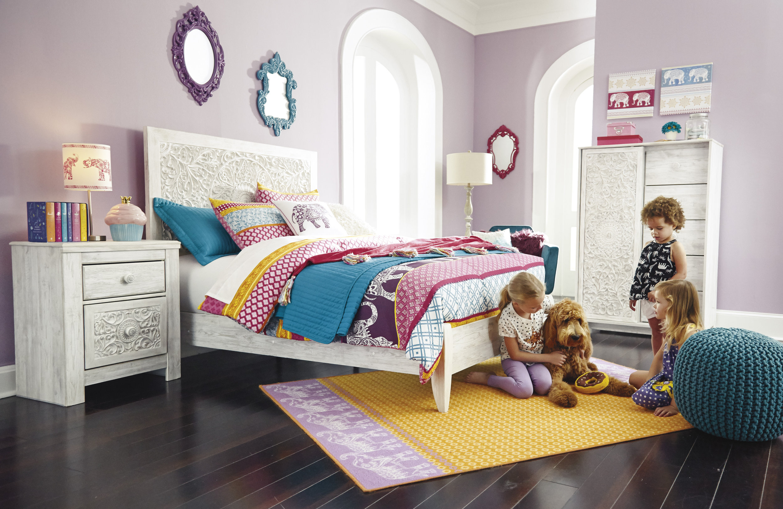 Paxberry MDF Panel Bedroom Set