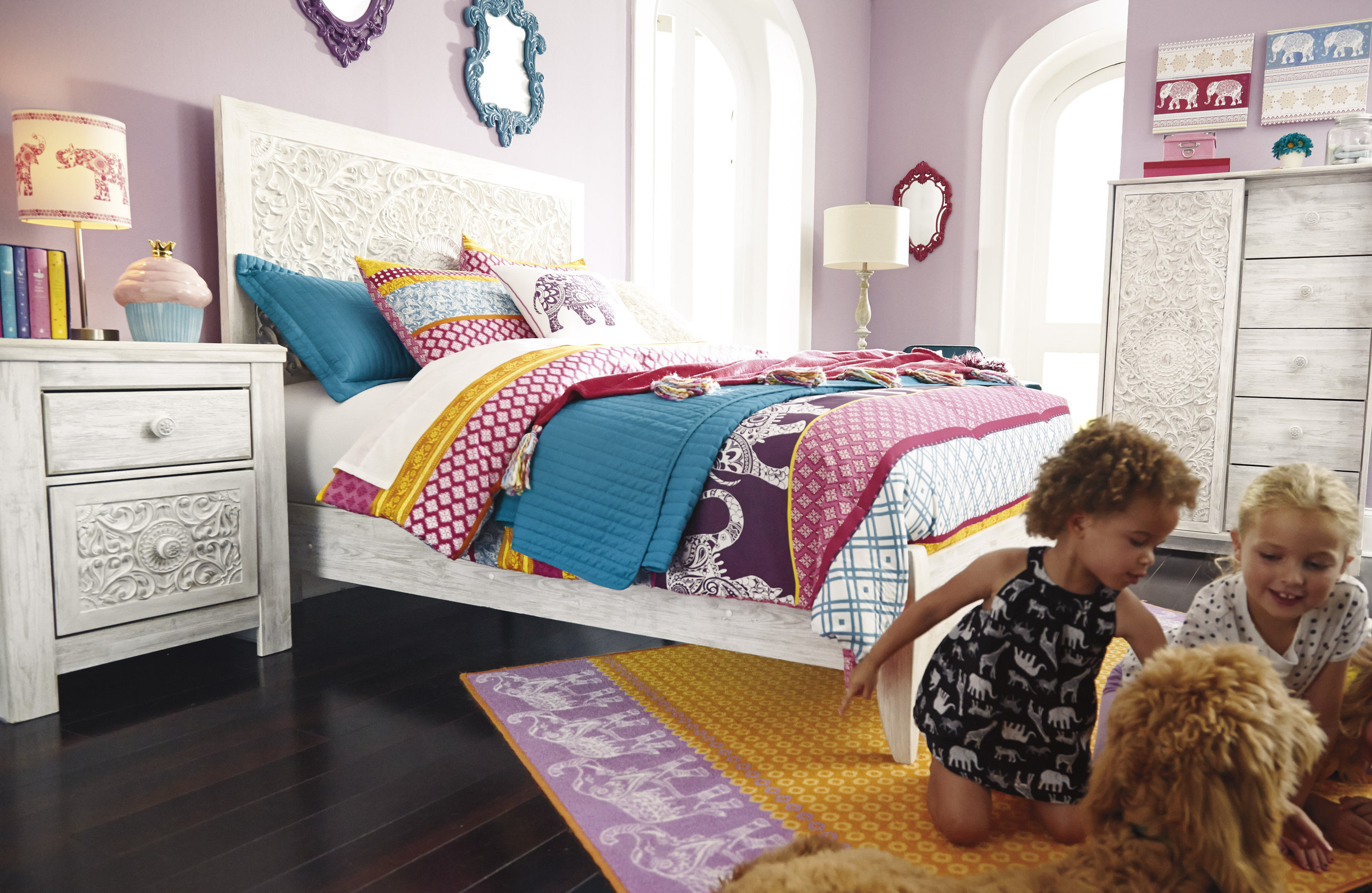 Paxberry MDF Panel Bedroom Set