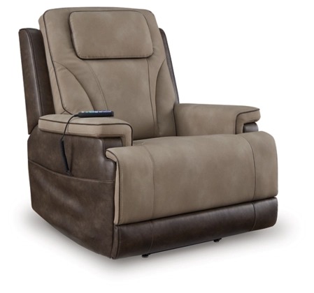 4Z-Peaceful Pause Faux Leather Power Lift Recliner