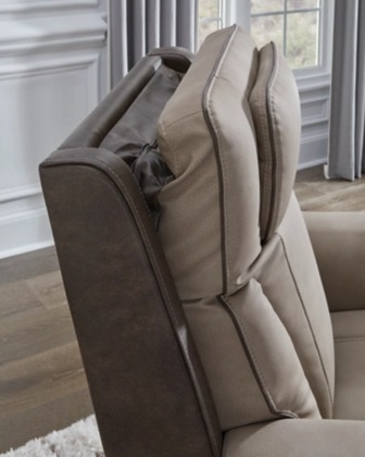 4Z-Peaceful Pause Faux Leather Power Lift Recliner