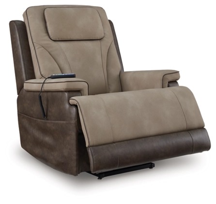 4Z-Peaceful Pause Faux Leather Power Lift Recliner