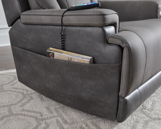 4Z-Peaceful Pause Faux Leather Power Lift Recliner