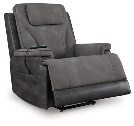 4Z-Peaceful Pause Faux Leather Power Lift Recliner