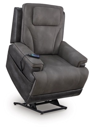 4Z-Peaceful Pause Faux Leather Power Lift Recliner