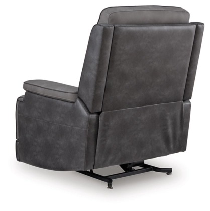 4Z-Peaceful Pause Faux Leather Power Lift Recliner