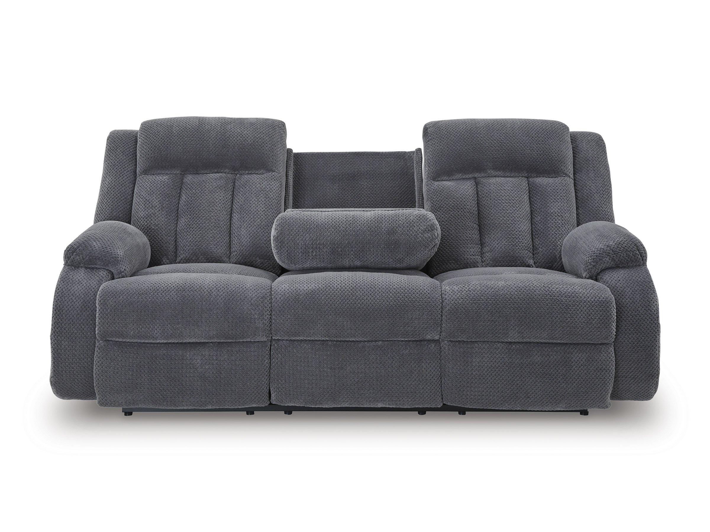 Observation Fabric REC PWR Sofa w/Drop Down Table