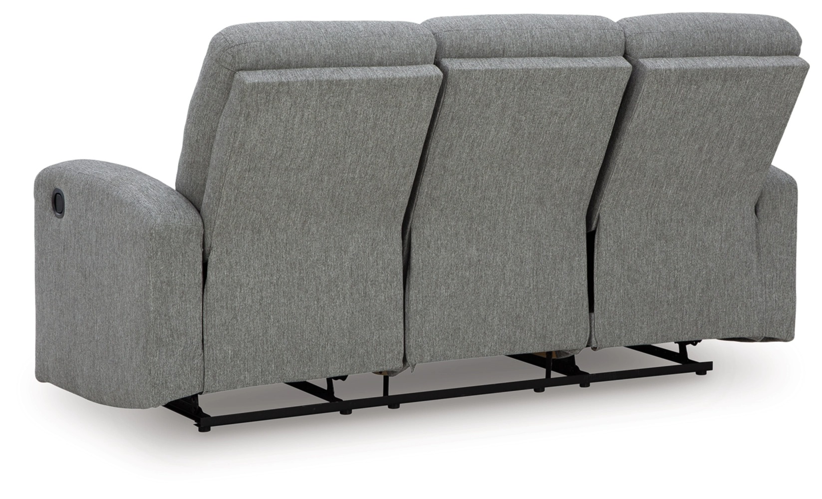 Gauntlet Reclining Fabric Loveseat