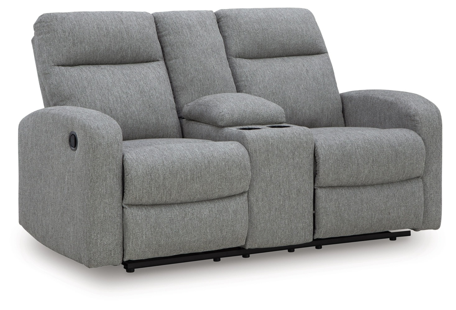 Gauntlet Polyester Reclining Living Set
