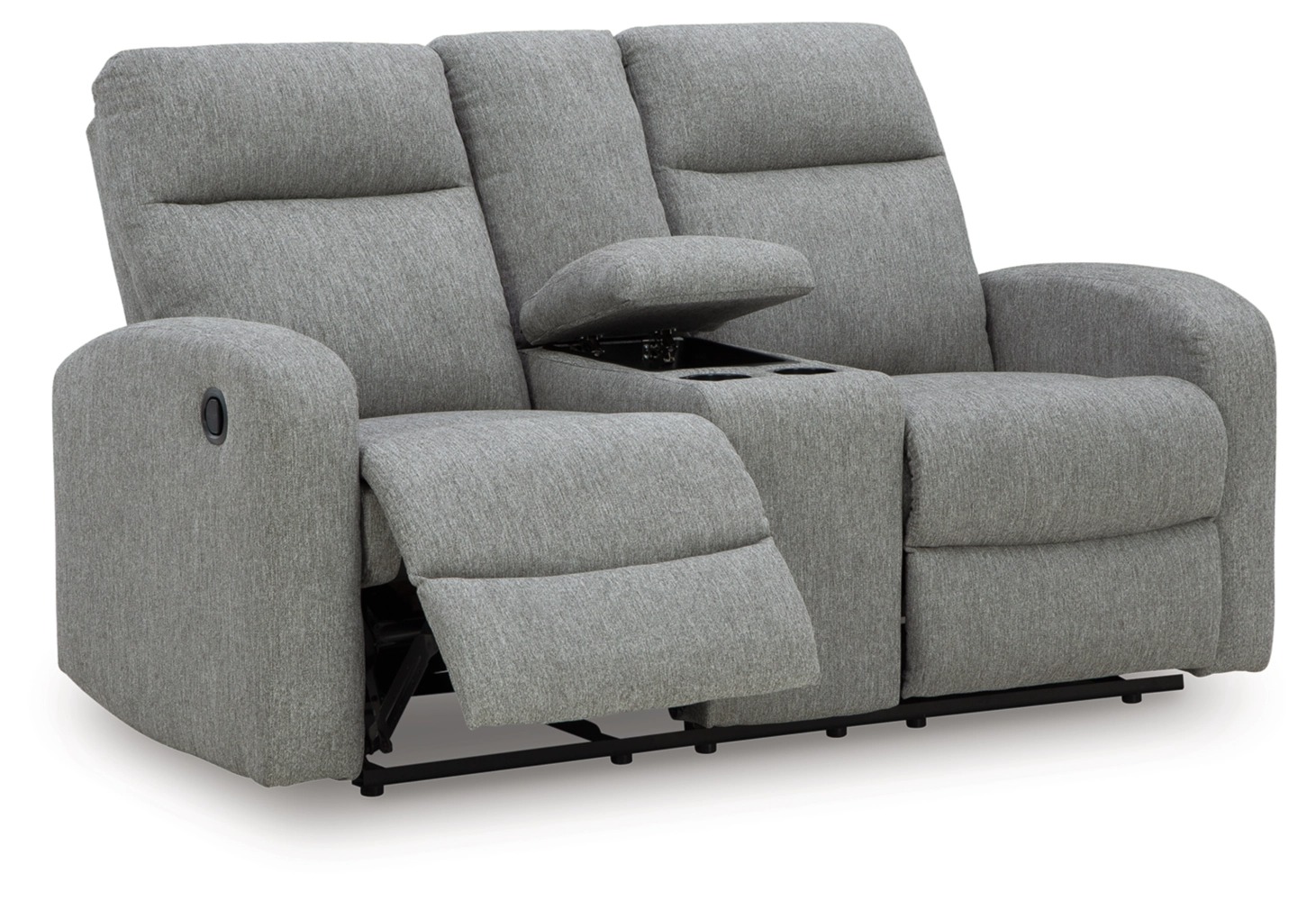 Gauntlet Polyester Reclining Living Set