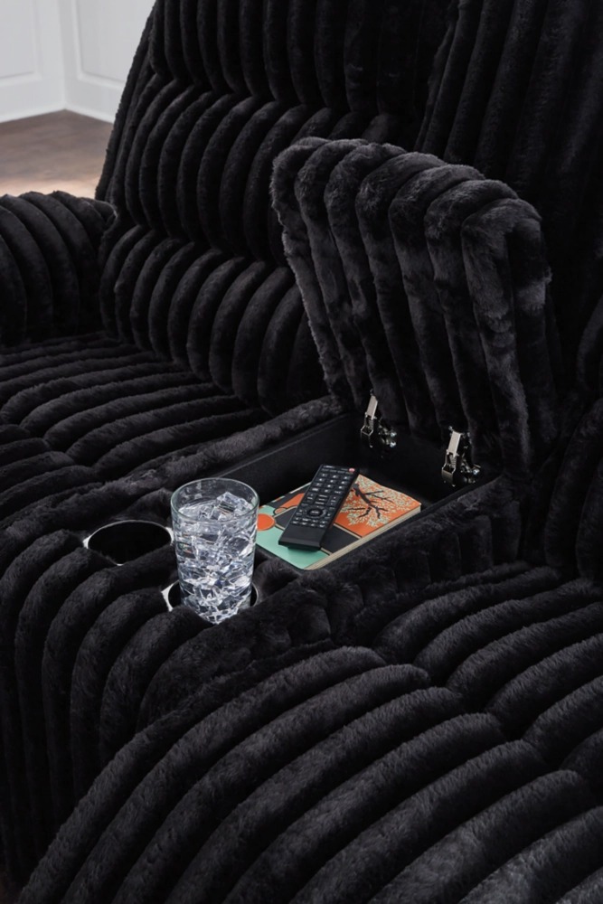 Rhine Falls Polyester Power Reclining Living Set