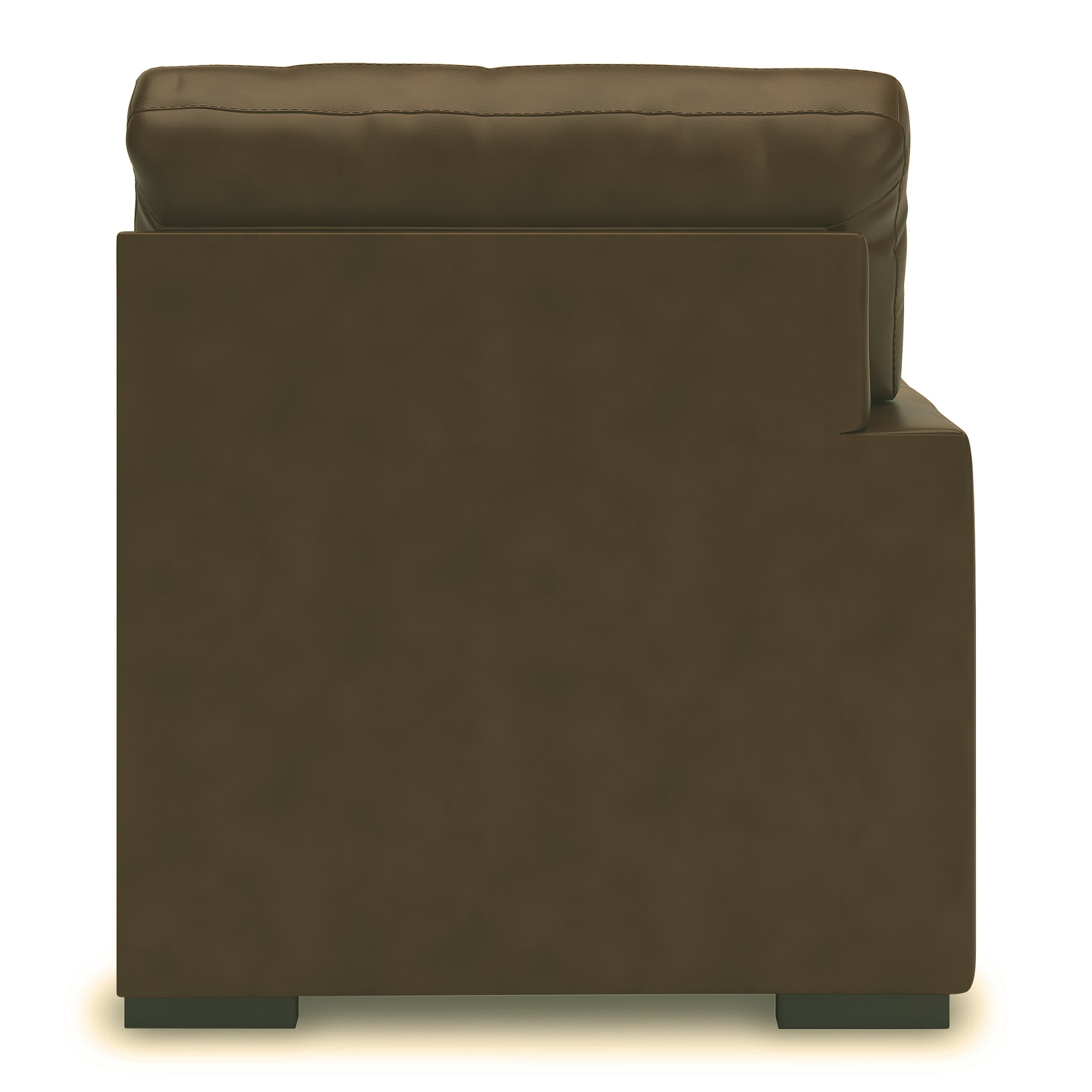 McDowlan Leather/Faux Leather 3-Piece Sectional Sofa w/Right Chaise
