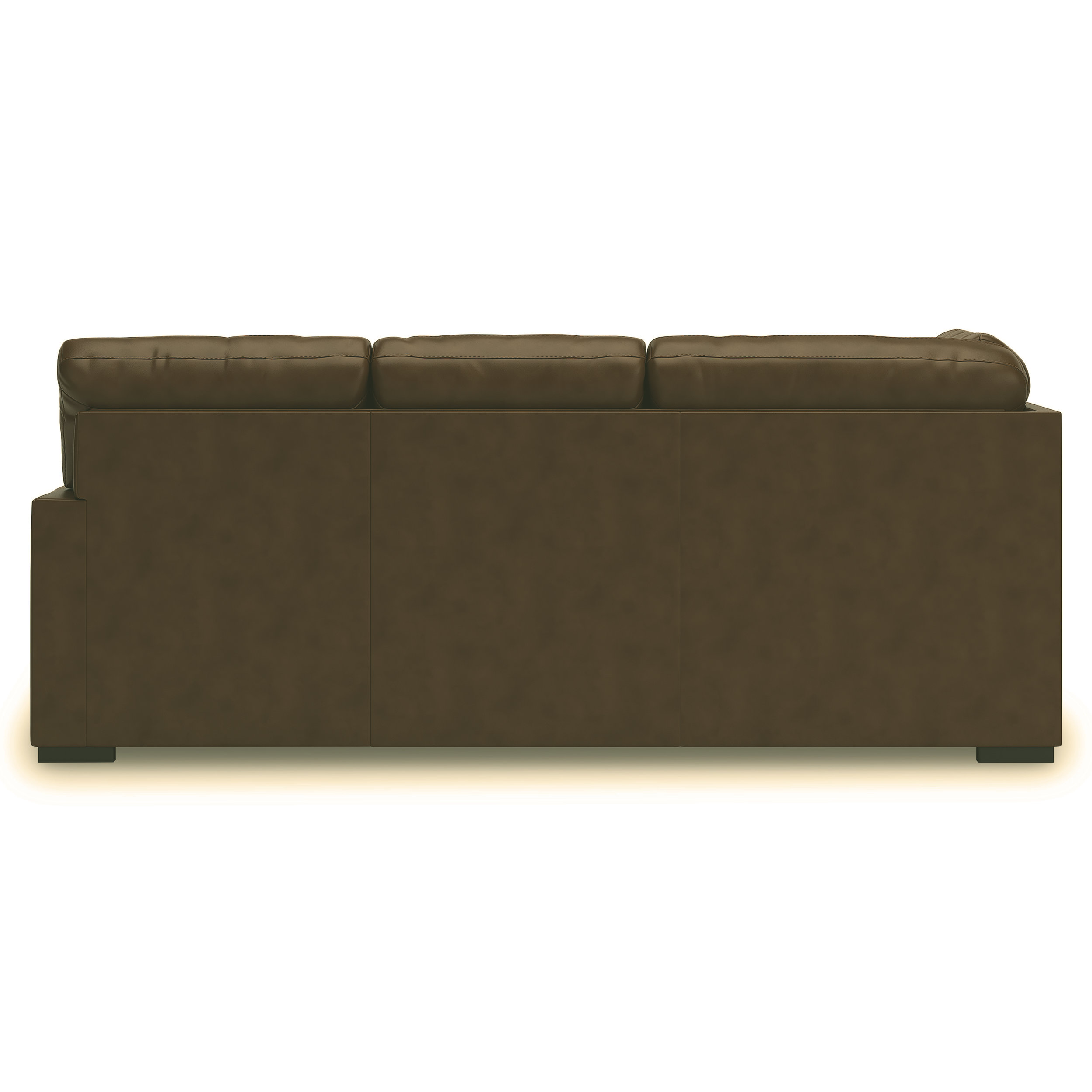 Hometown Half-leather 3 Seater Sofa