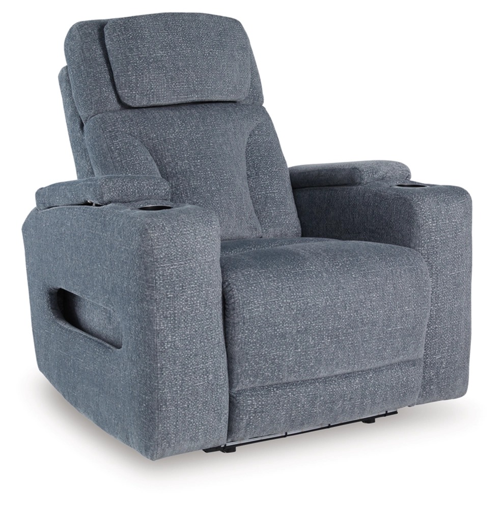 Studio Cave Polyester Power Reclining Living Room Set