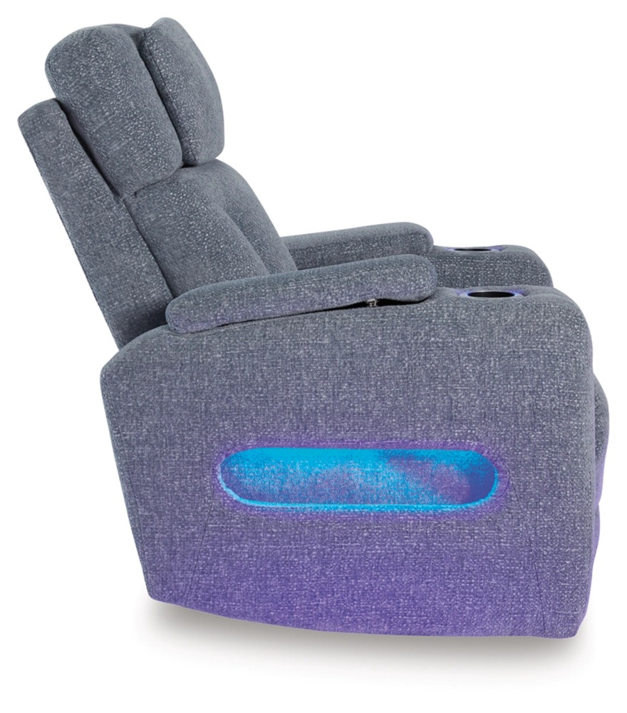 Studio Cave Polyester Power Reclining Living Room Set