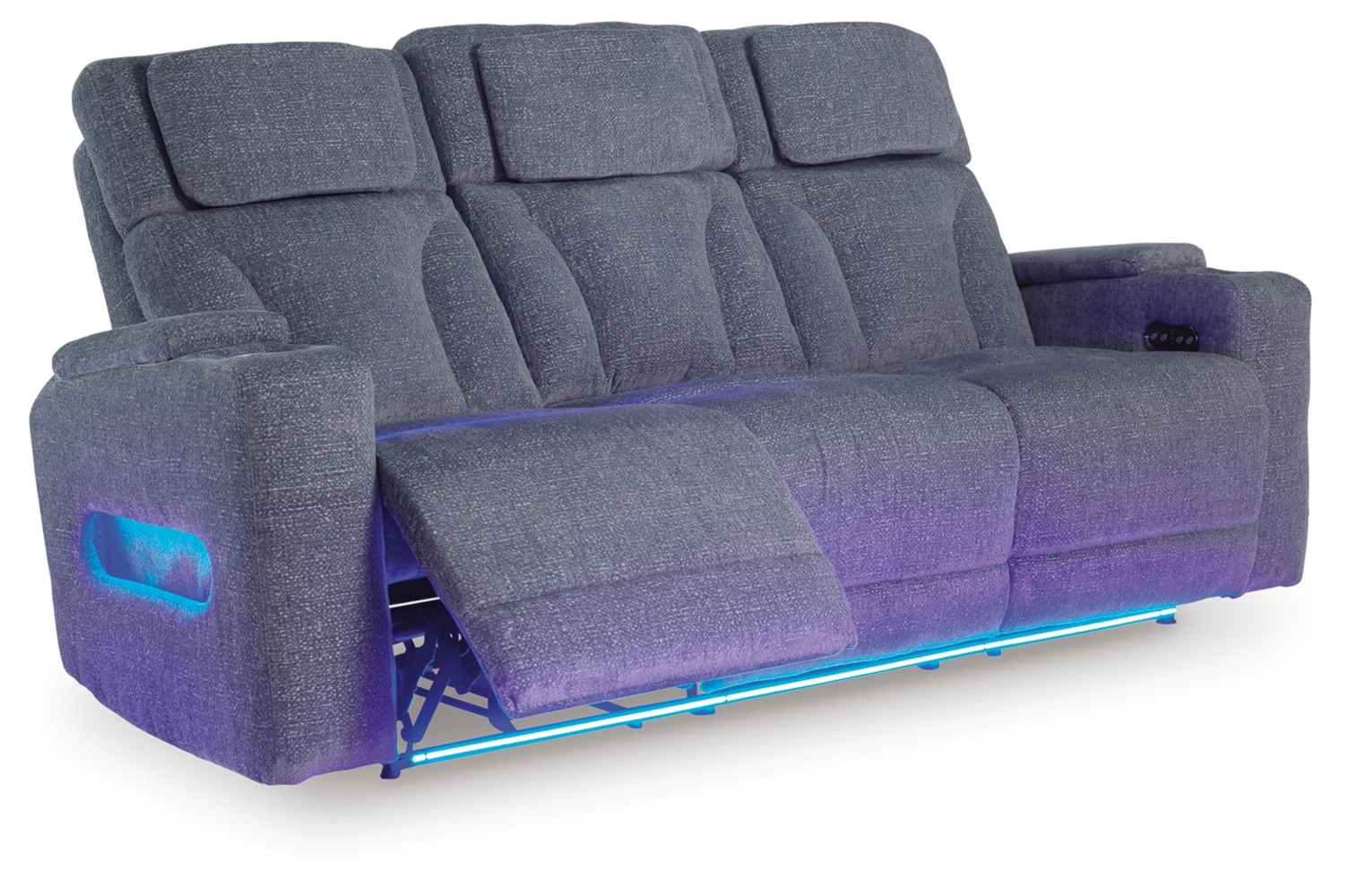 Studio Cave Polyester Power Reclining Living Room Set