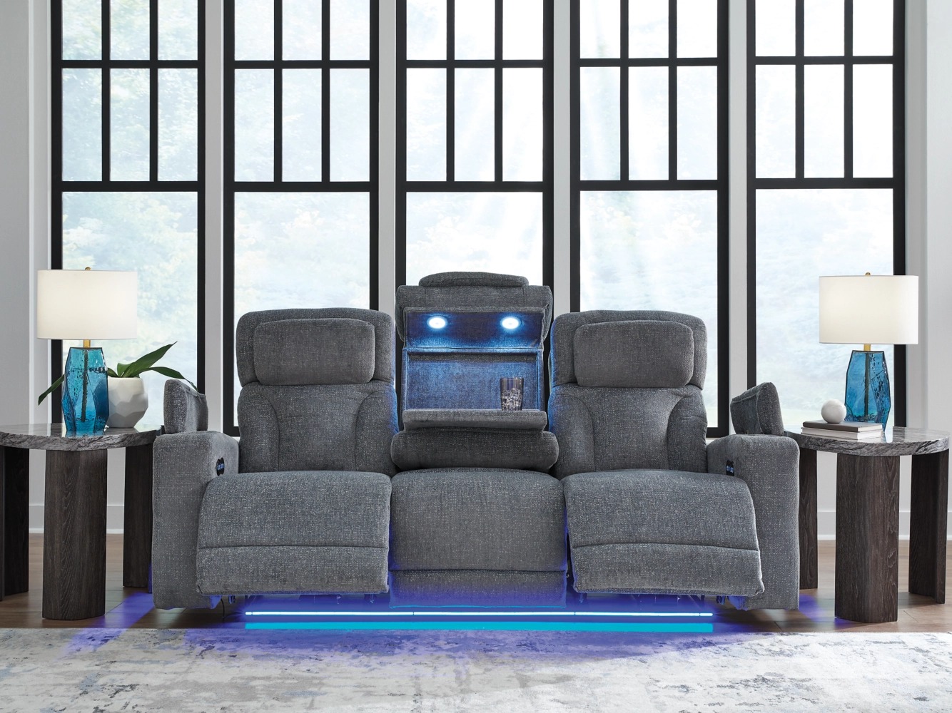 Krismen Power Headrest Power Reclining Sofa