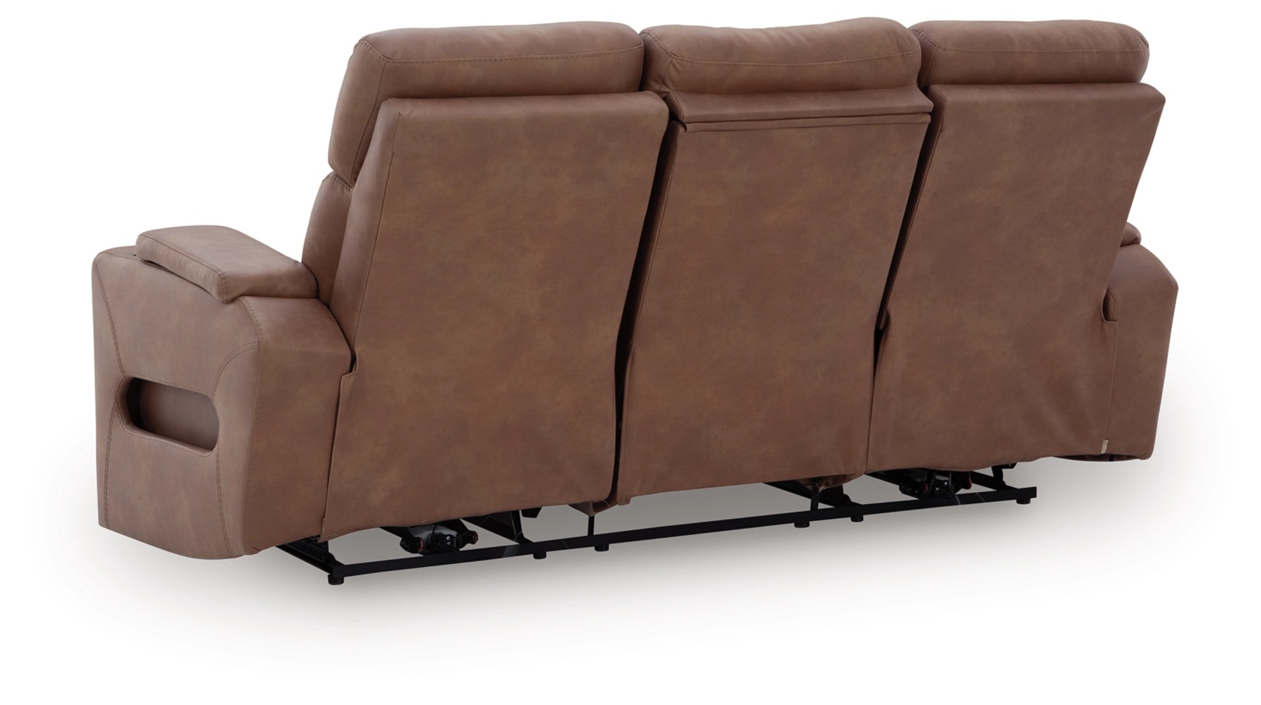 Clean-Slate Faux Leather Power Reclining Living Room Set