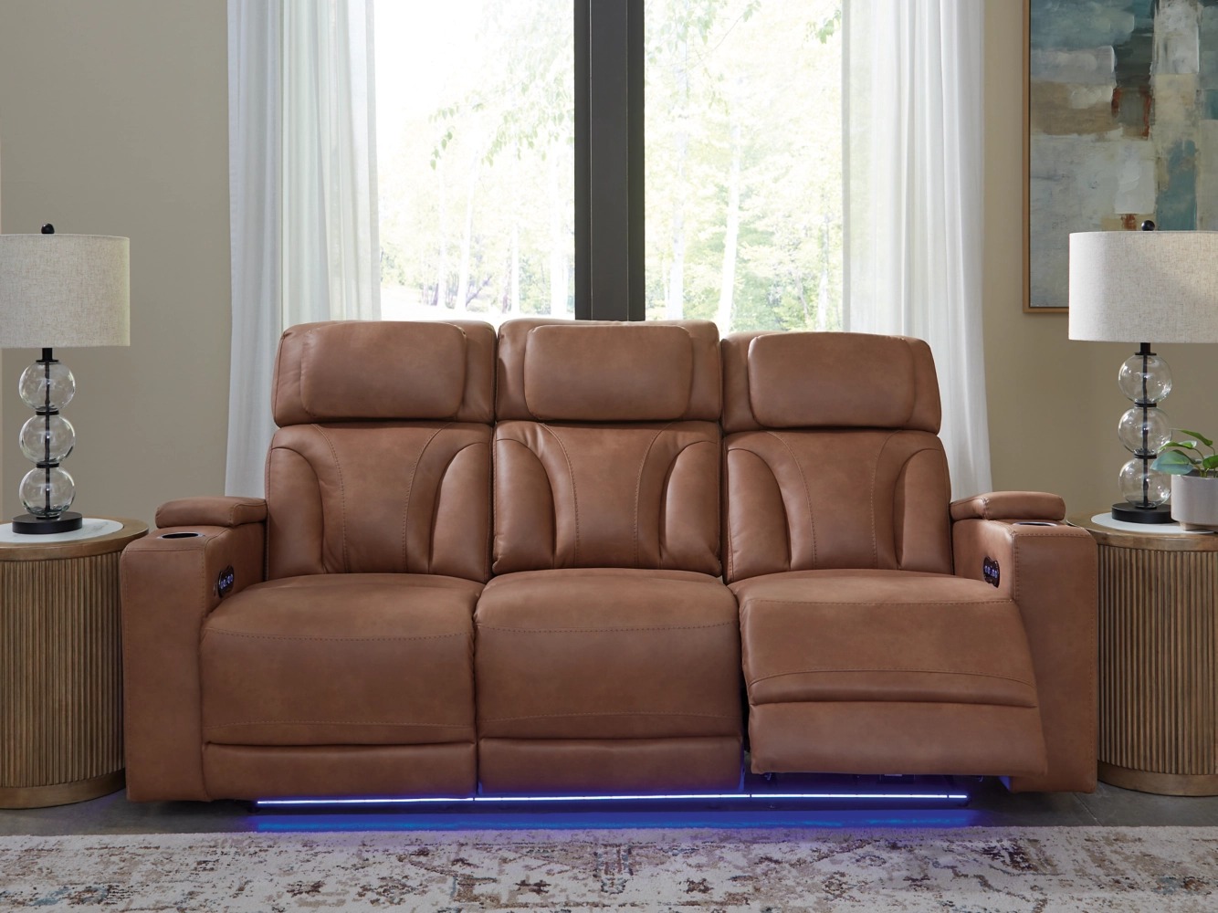 Clean-Slate Power Reclining Loveseat Living room