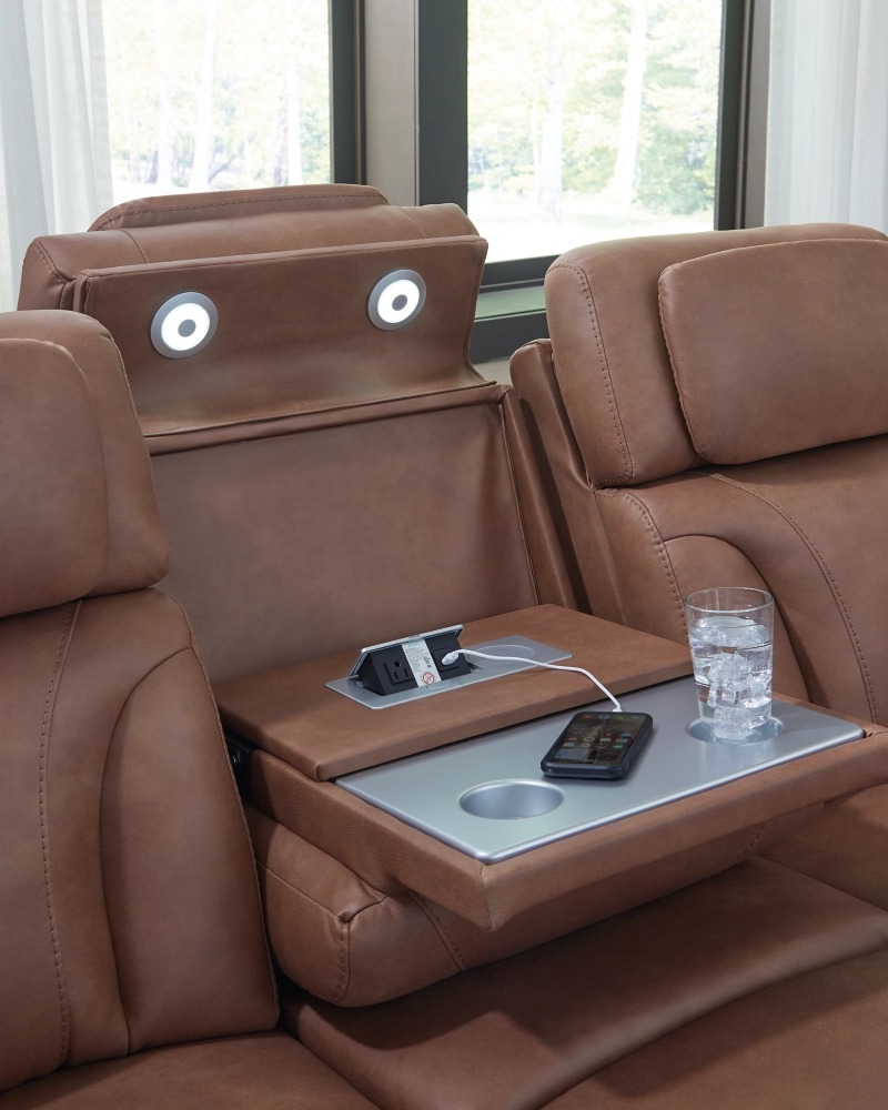 Clean-Slate - Power Reclining Sofa / Adj 