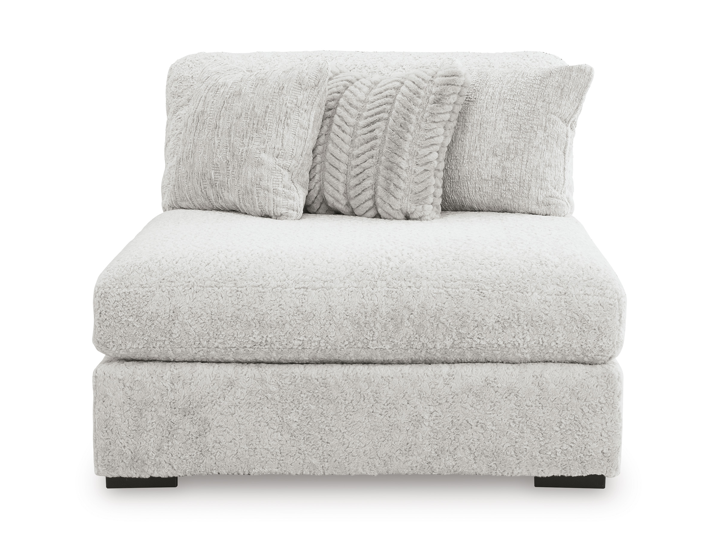 Cuddle Plush Fabric 3-Piece Sofa
