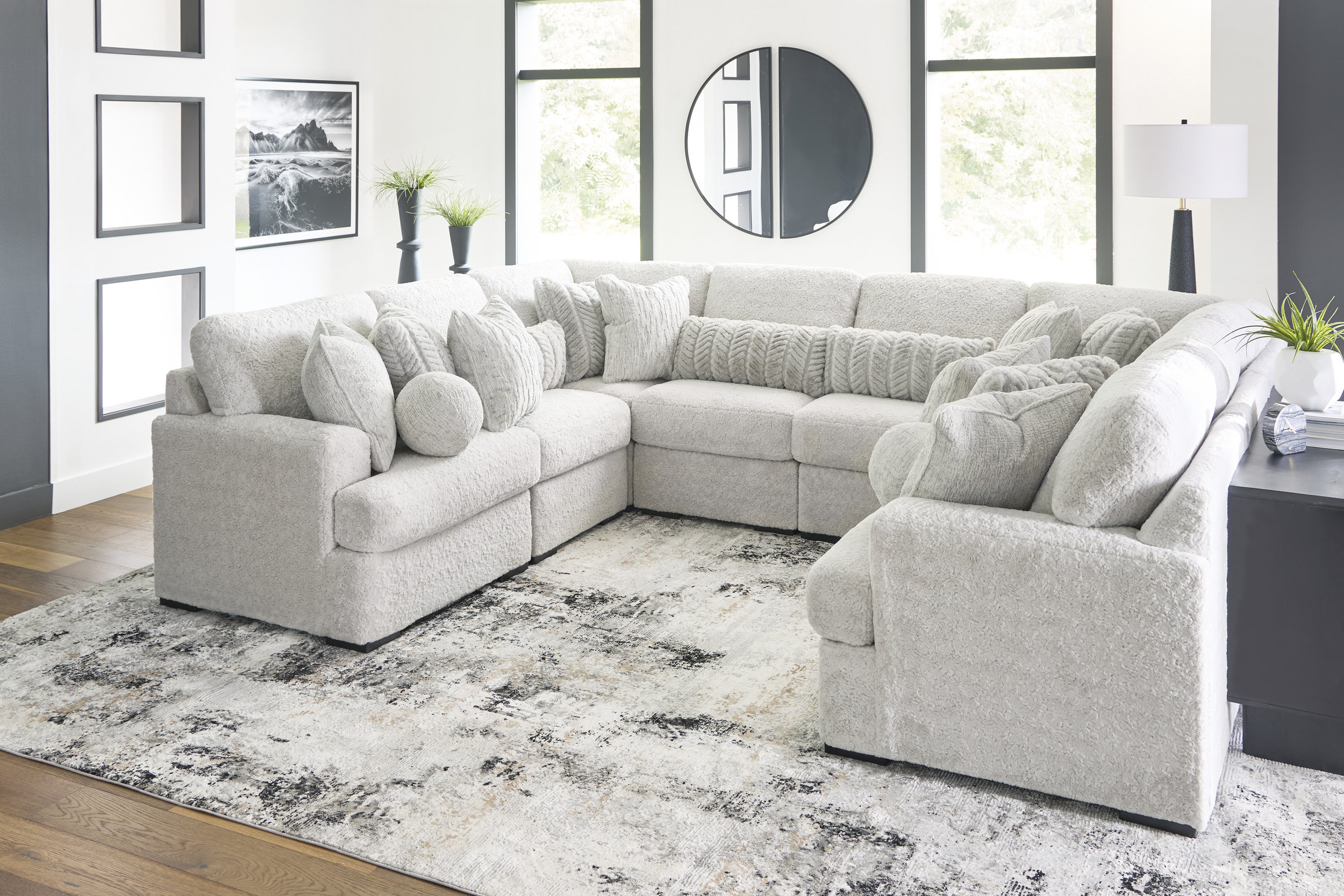Living Room Milford Cuddle Chaise Sectional Chaise Lounge