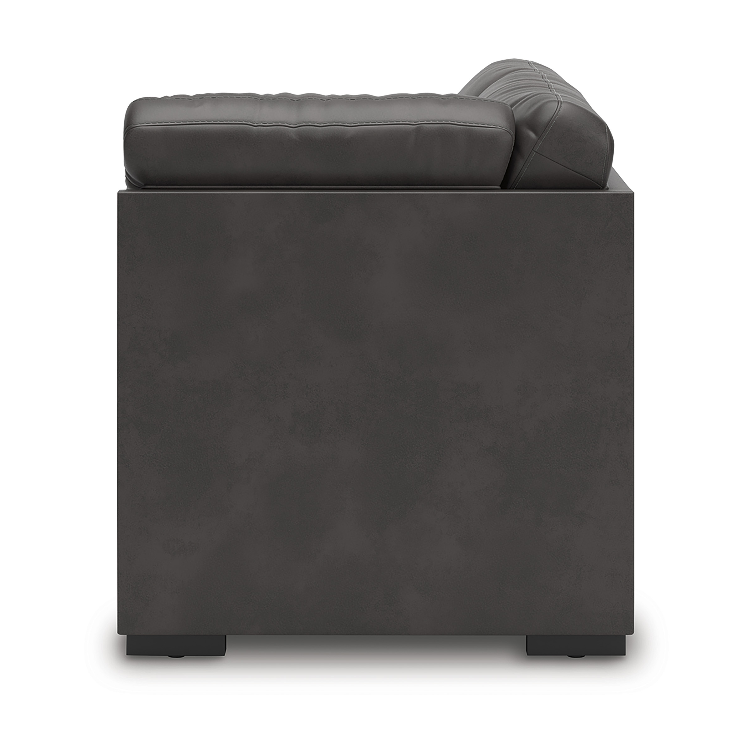 Lofton-Pike Faux Leather U-Shaped 2-Piece Sectional w/Left Arm Chaise Facing